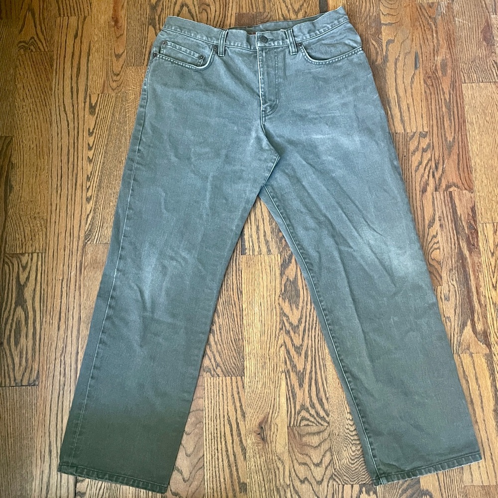 Vintage Eddie Bauer early 2000s denim 34x30 in Green